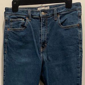 TOPSHOP 'Jamie' Skinny Jean, Size 32T